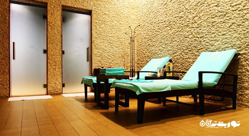 تخت های استراحت مرکز اسپا